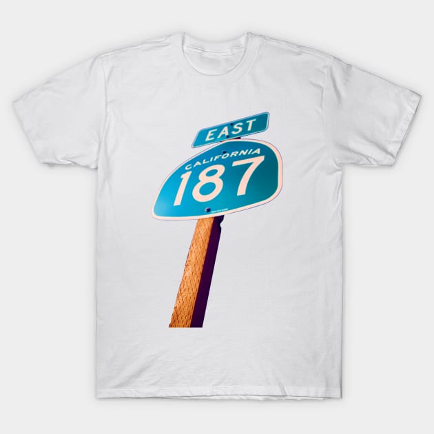 California 187 T-Shirt by GMay